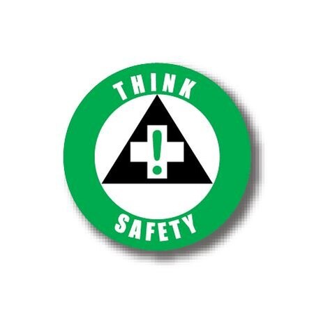 Ergomat 32in CIRCLE SIGNS - Think Safety DSV-SIGN 1024 #0543 -UEN